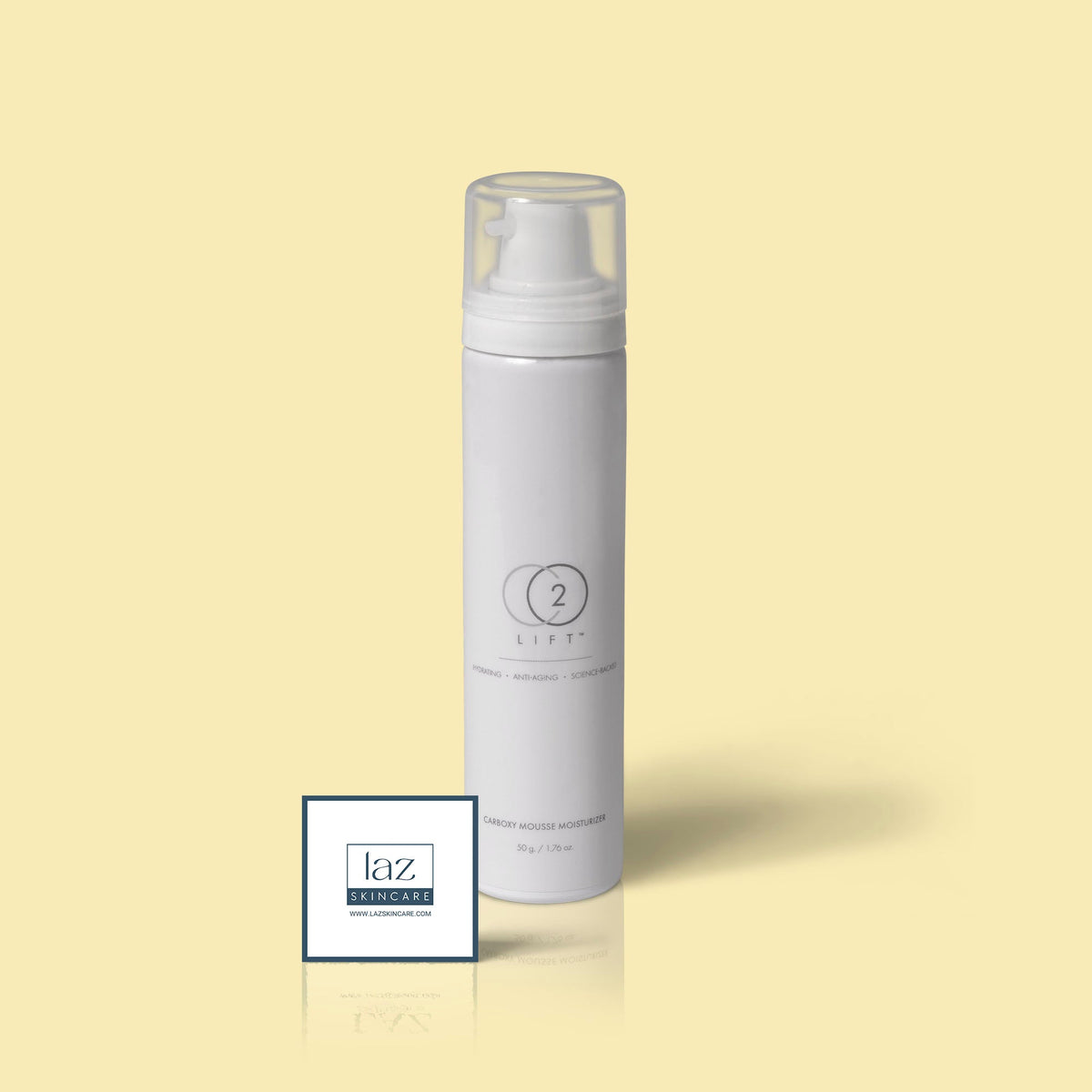 CO2Lift Carboxy Mousse Moisturizer, stocked by LAZ Skincare