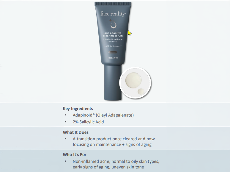 Age Adaptive Clearing Serum